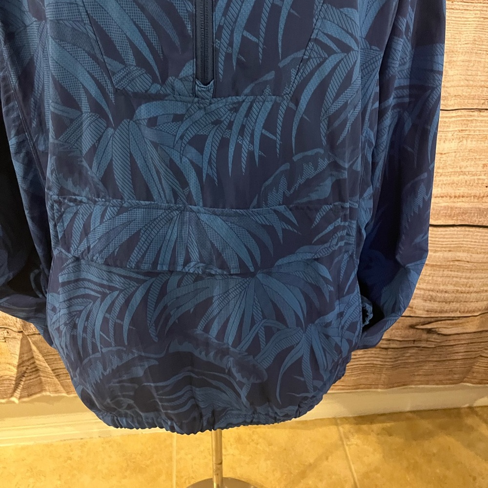 Tommy Bahama Navy Leaf Print Jacket - Picture 3 of 10